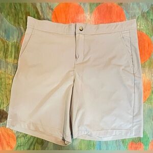 Tek Gear DryTek Beige Activewear Shorts Men's Size Large 37 Inch Waist Pockets